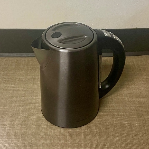 Hamilton Beach Other - 1.7L Hamilton Beach Variable Temperature Electric Kettle Brushed Stainless Black